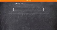 Desktop Screenshot of deafpassion.com